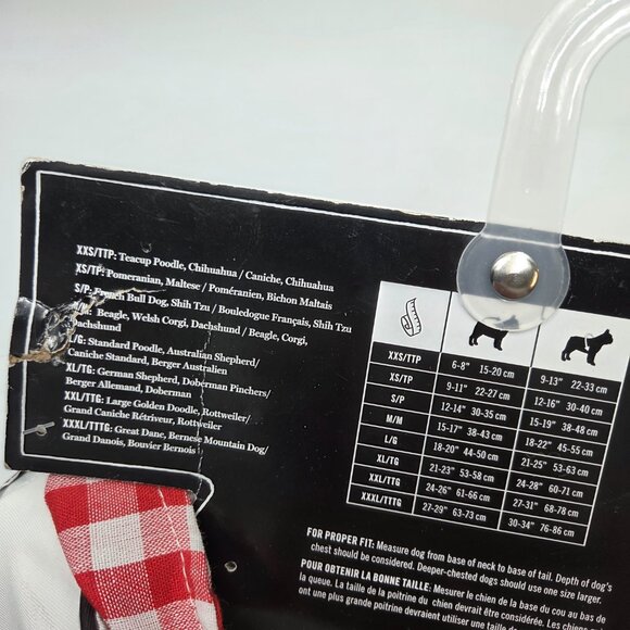Martha Stewart Pets Large Dog Breed Chef Costume No Hat With Tags - Picture 10 of 13